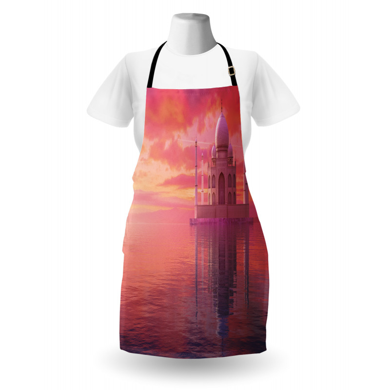 Romantic Taj Mahal Display Apron