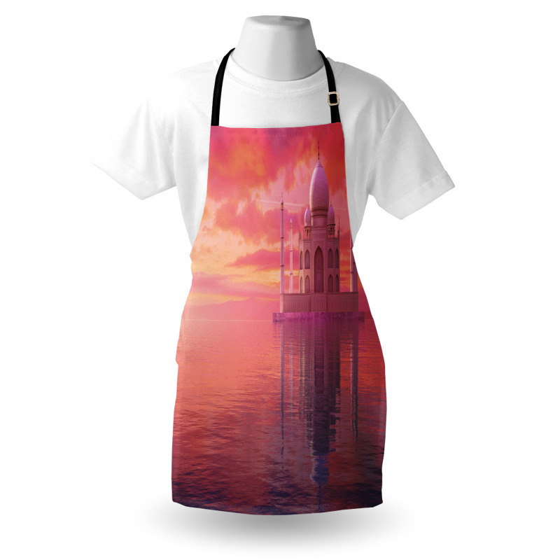 Romantic Taj Mahal Display Apron