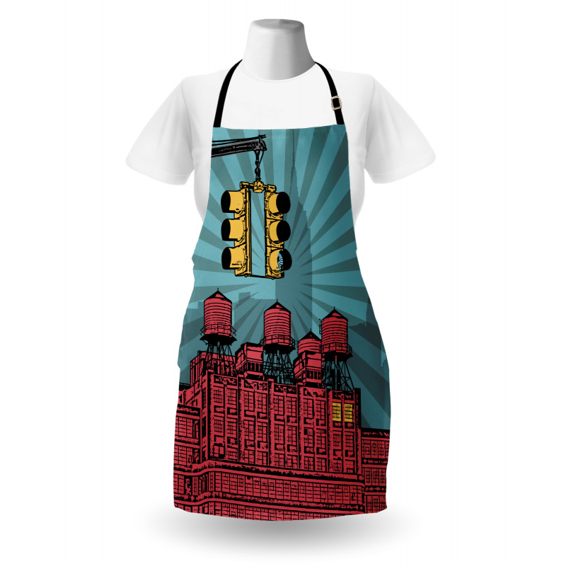 Graphical Manhattan City Apron