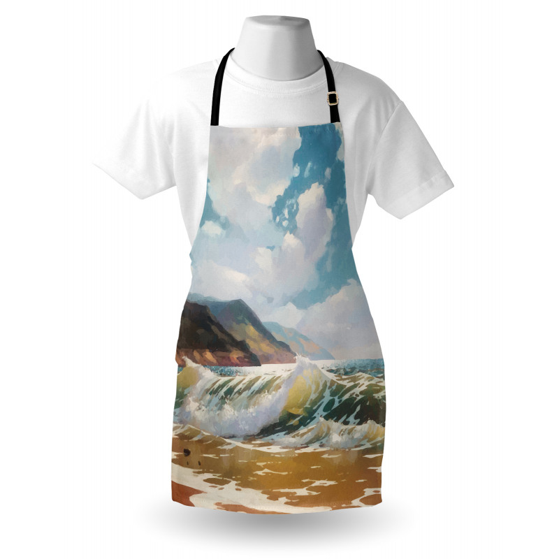 Sea Waves Coastline Apron