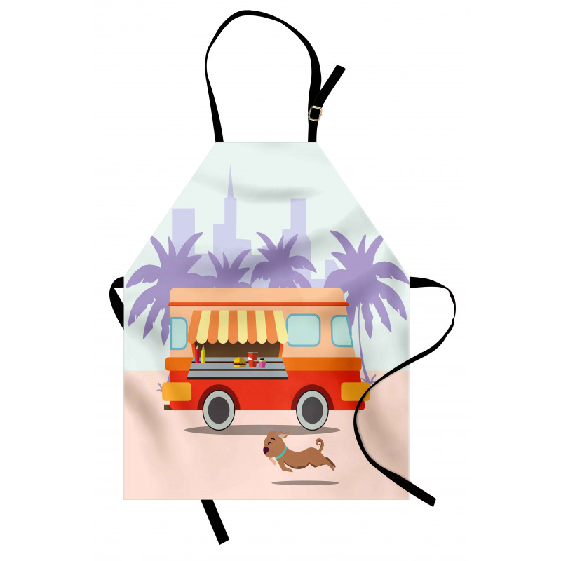 Street Food Van Dog Apron