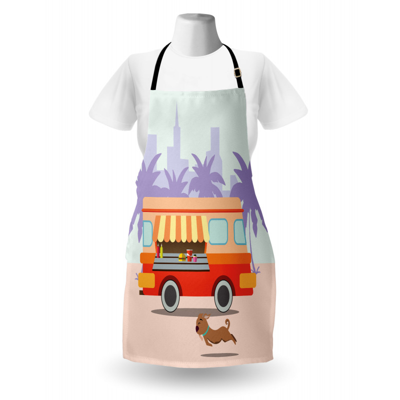 Street Food Van Dog Apron