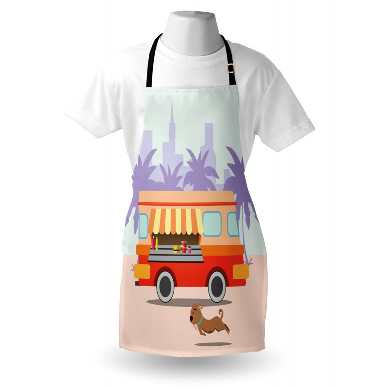 Street Food Van Dog Apron