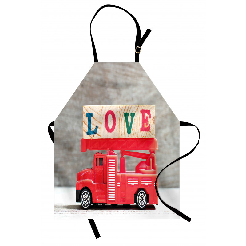 Toy with Love Words Apron