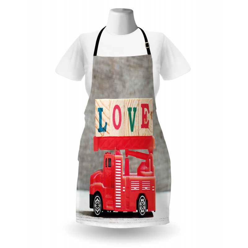 Toy with Love Words Apron