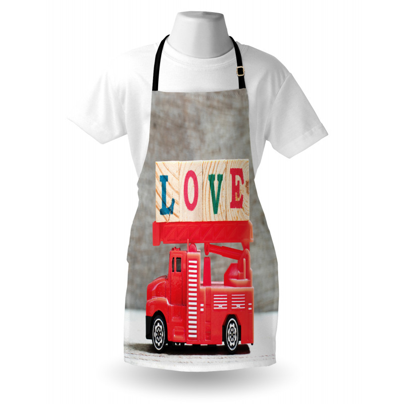 Toy with Love Words Apron