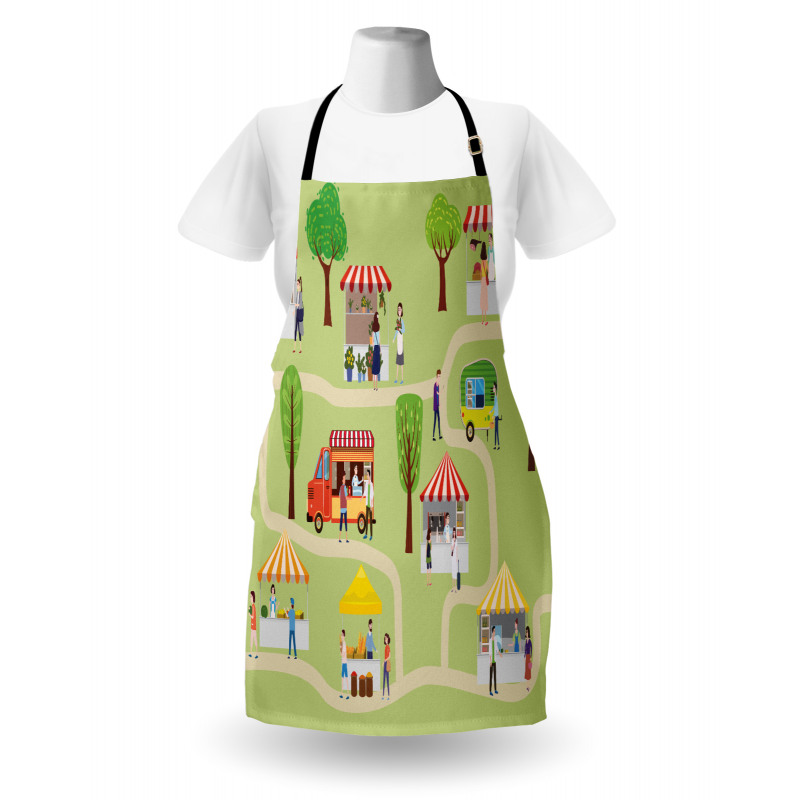 Street Food Festival Fun Apron