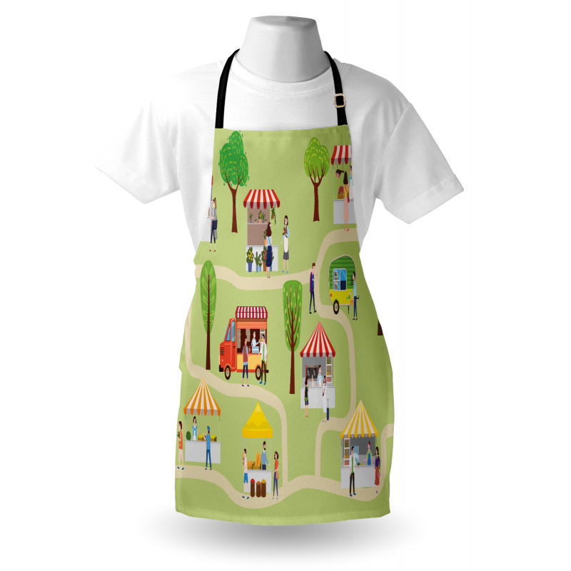 Street Food Festival Fun Apron