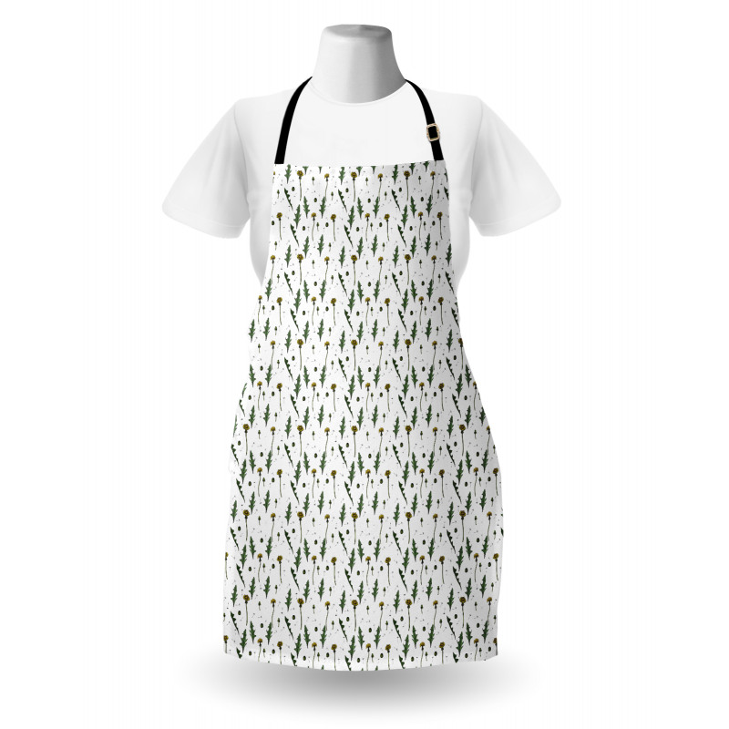 Floral Spring Botany Love Apron