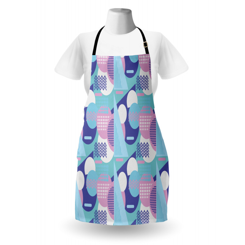 Memphis Style 80's Art Apron