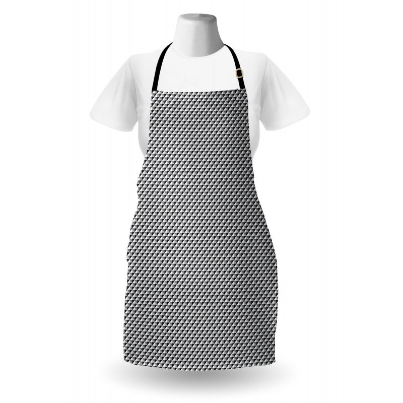 Diagonal Triangles Squares Apron