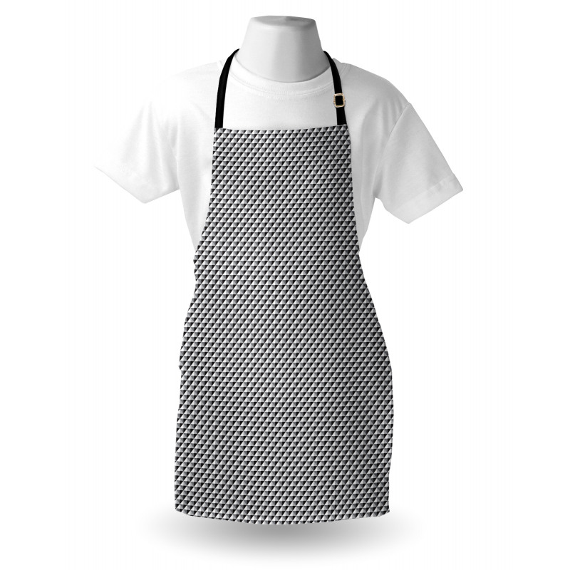 Diagonal Triangles Squares Apron