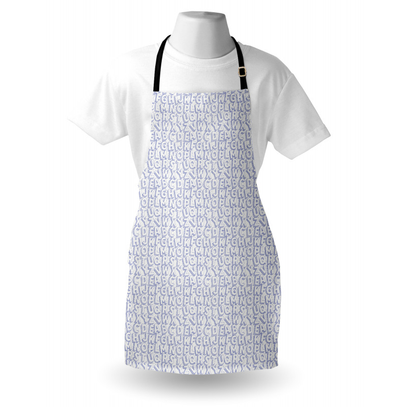 Uppercase Alphabet Letters Apron