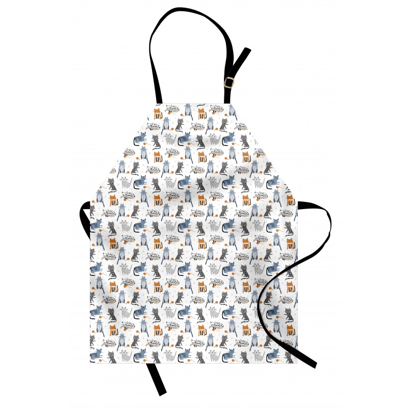 Sketchy Kittens Apron