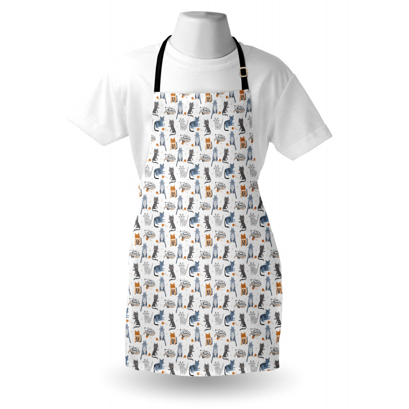 Sketchy Kittens Apron