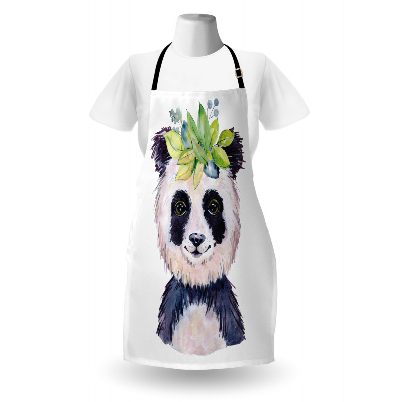 Watercolor Design Artwork Apron