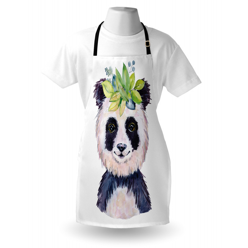 Watercolor Design Artwork Apron