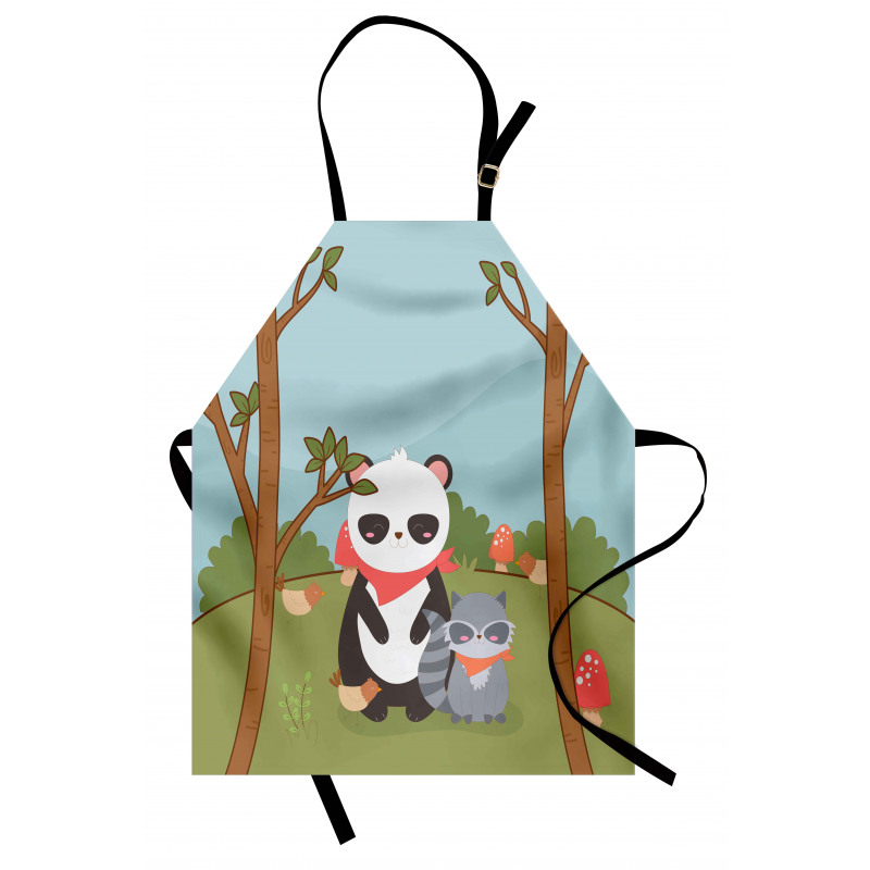 Forest Animals and Trees Apron