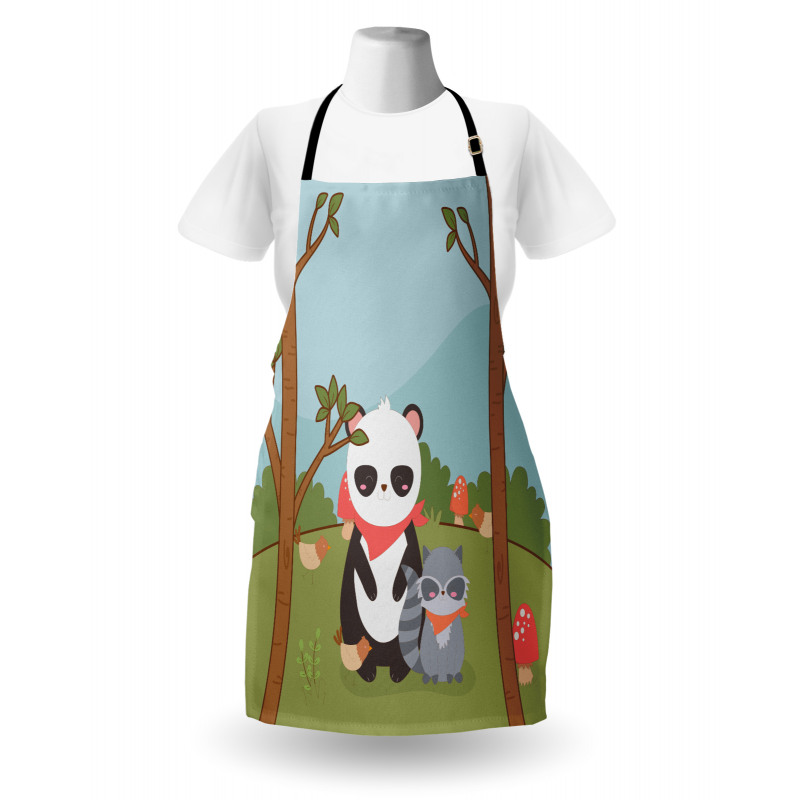 Forest Animals and Trees Apron