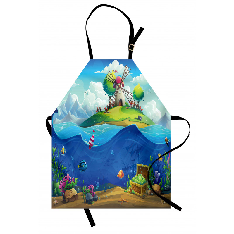 Undersea and an Island Apron