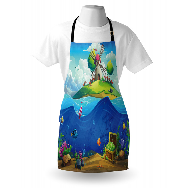 Undersea and an Island Apron