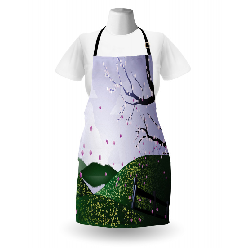 Spring Time Scene Apron