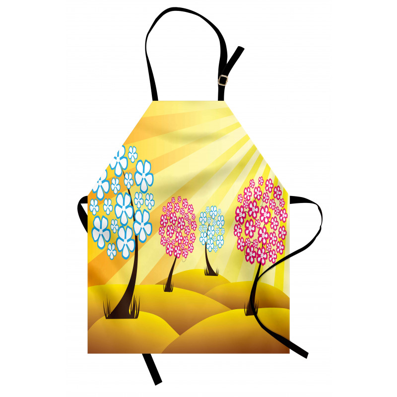 Blooming Trees Apron