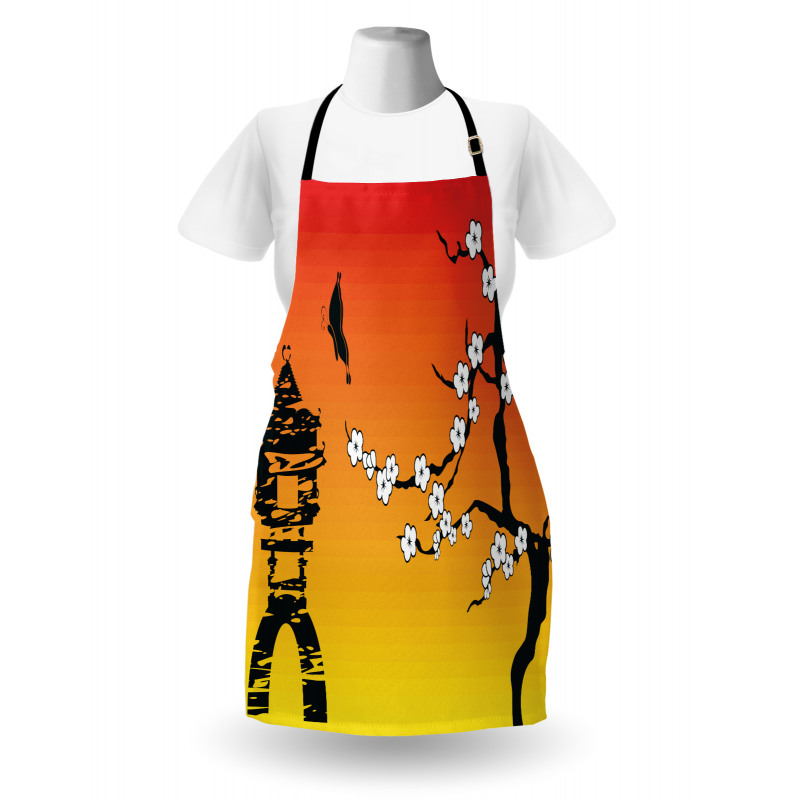 Sakura Japanese Apron