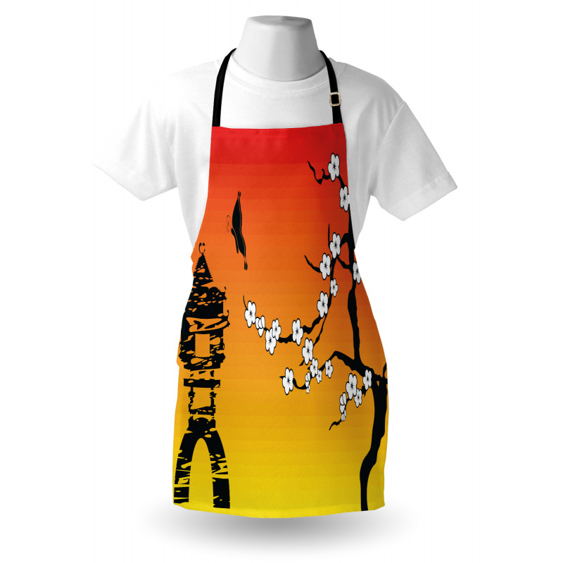 Sakura Japanese Apron