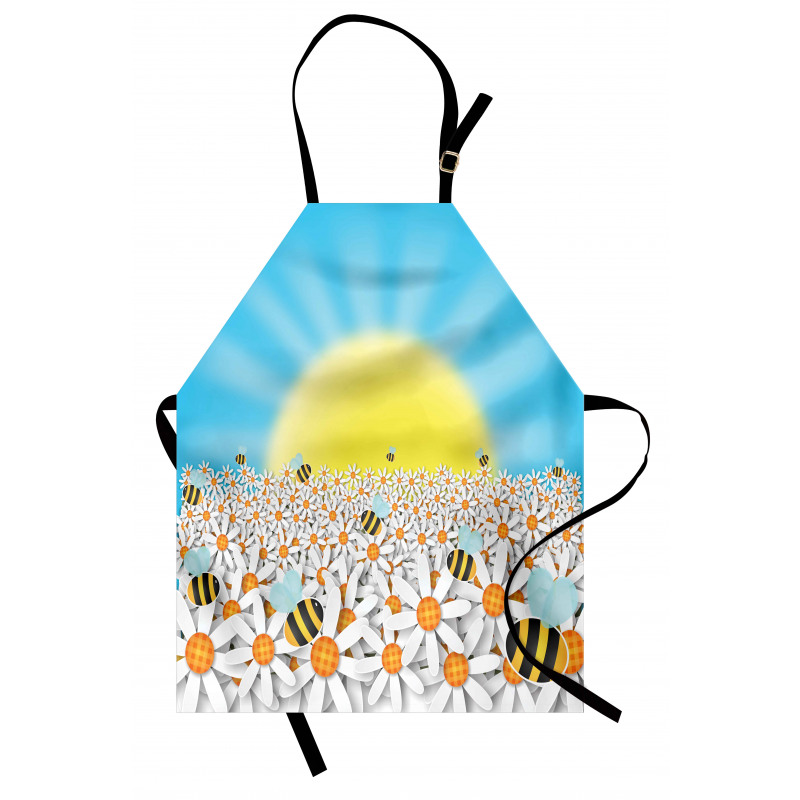 Daisies and Bees Apron