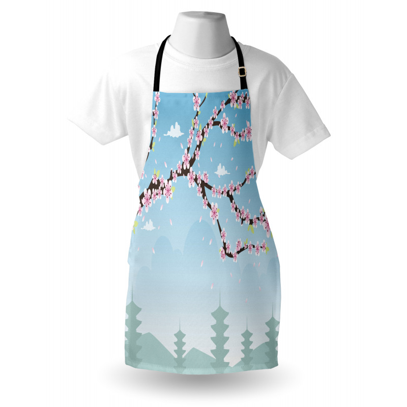 Blooming Branches Apron