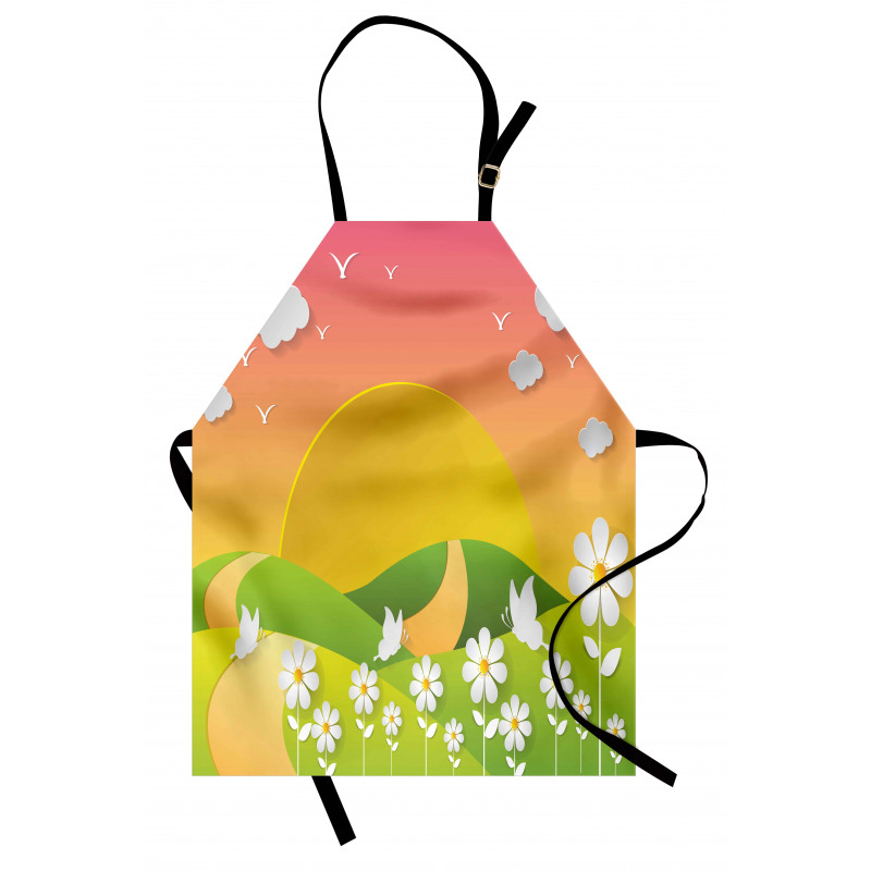 Meadows Flowers Apron