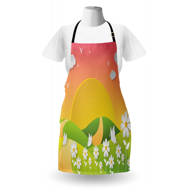 Meadows Flowers Apron