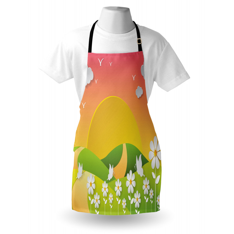 Meadows Flowers Apron