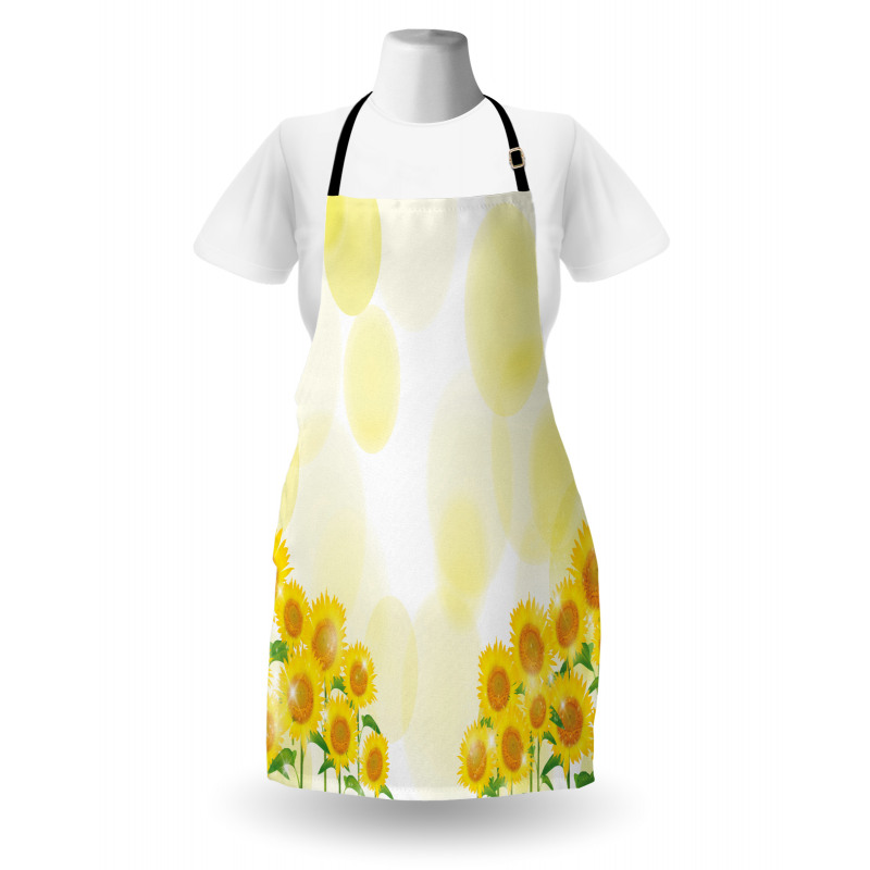 Sunflowers Blots Apron