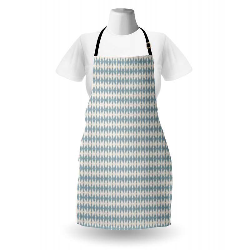 Diamond Check Rhombus Apron