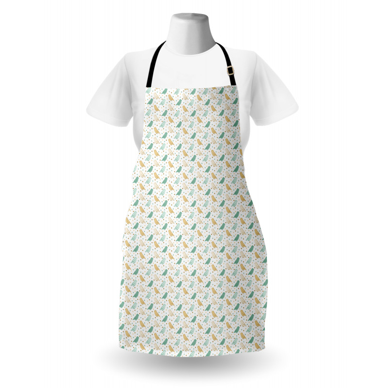 Little Birds and Dots Apron