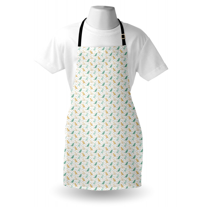 Little Birds and Dots Apron