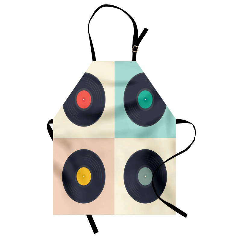 Pastel Record Discs Apron