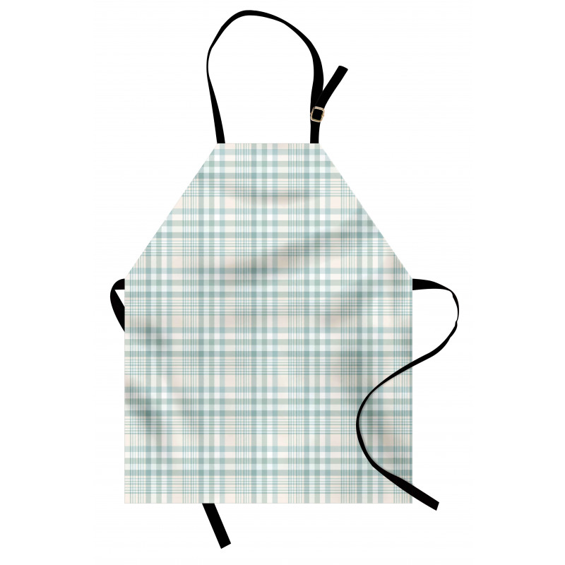 Pastel Plaid Layout Apron