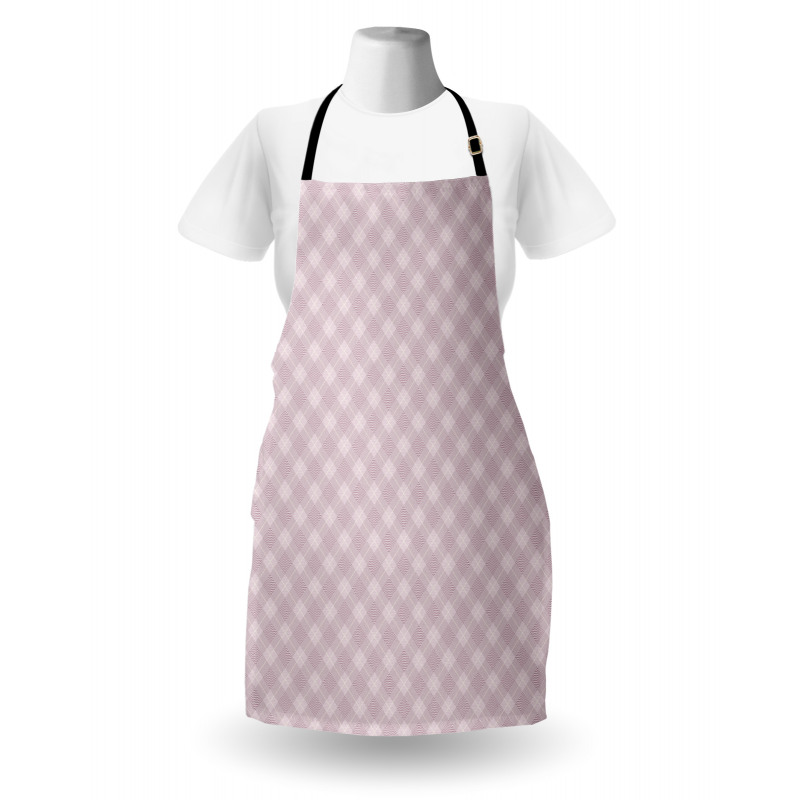 Plaid Squares Pattern Apron