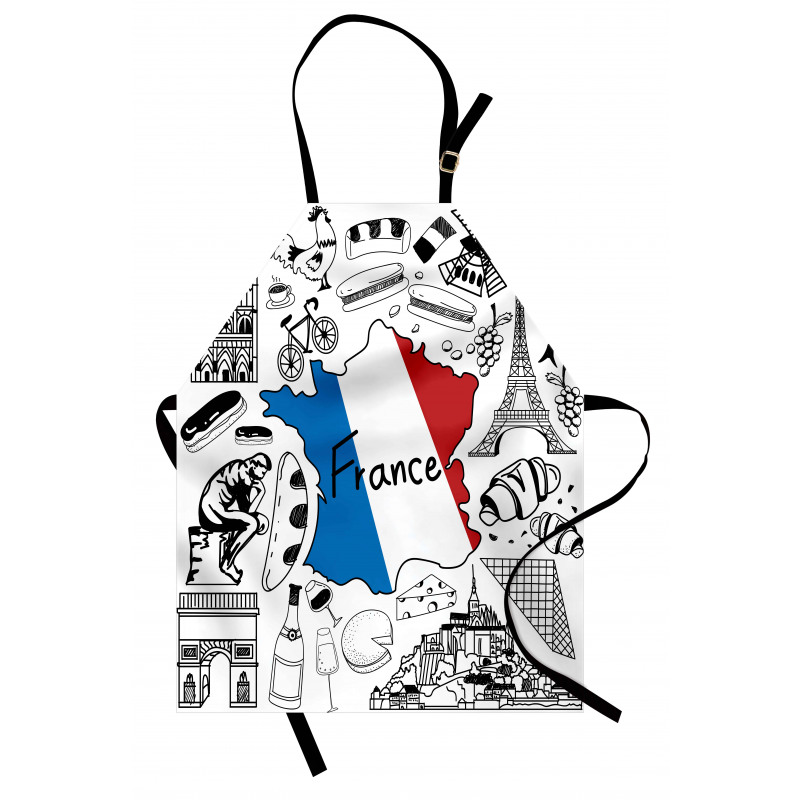 French Culture Apron