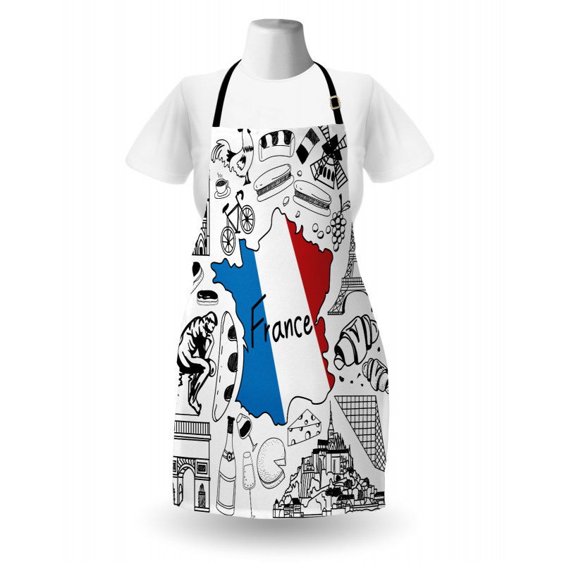 French Culture Apron