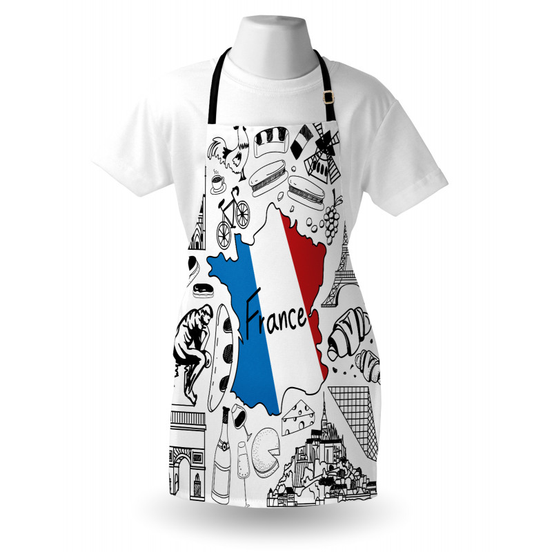 French Culture Apron