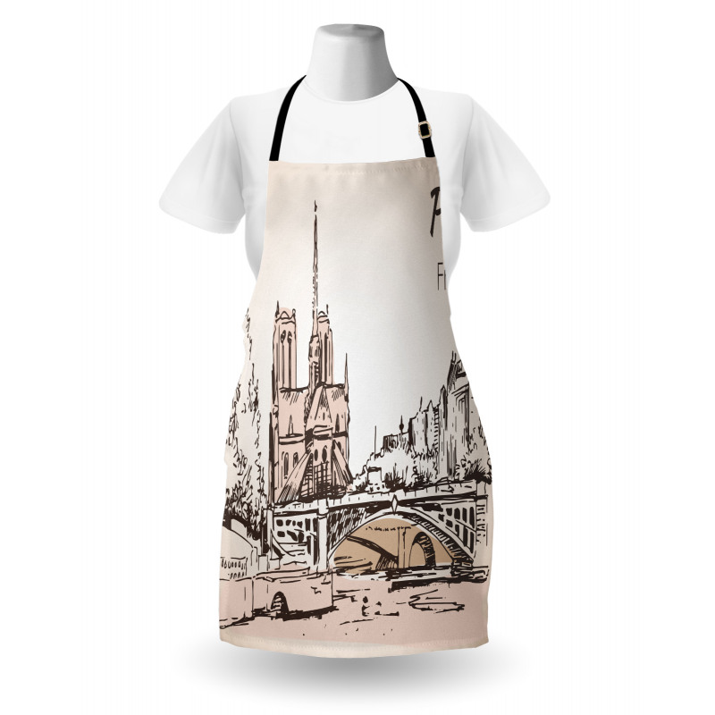 Art Cityscape Apron