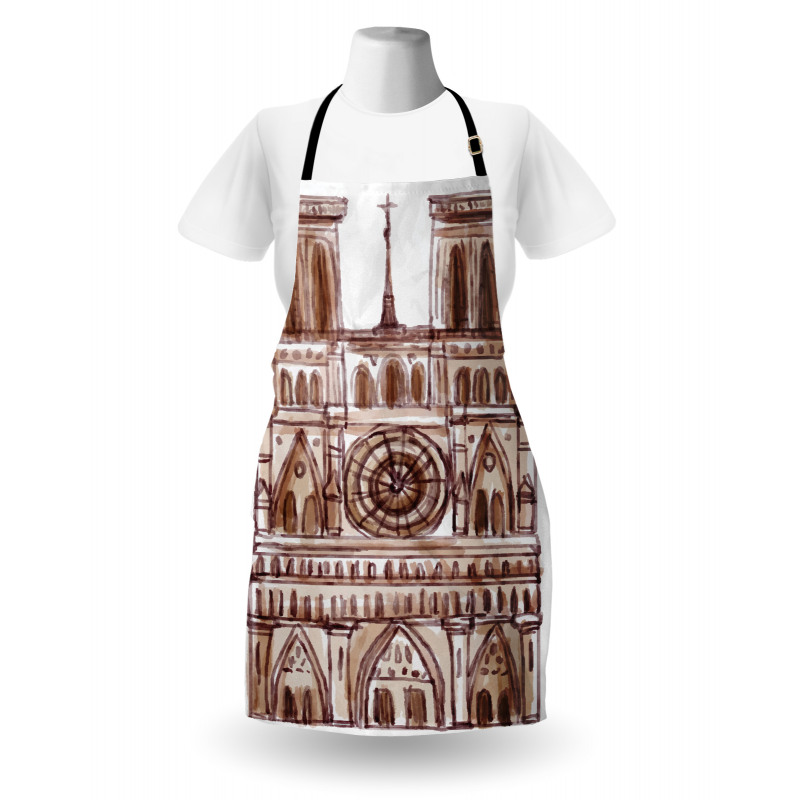 Landmark Sketch Apron