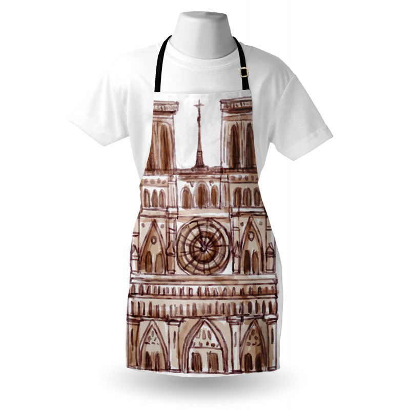 Landmark Sketch Apron