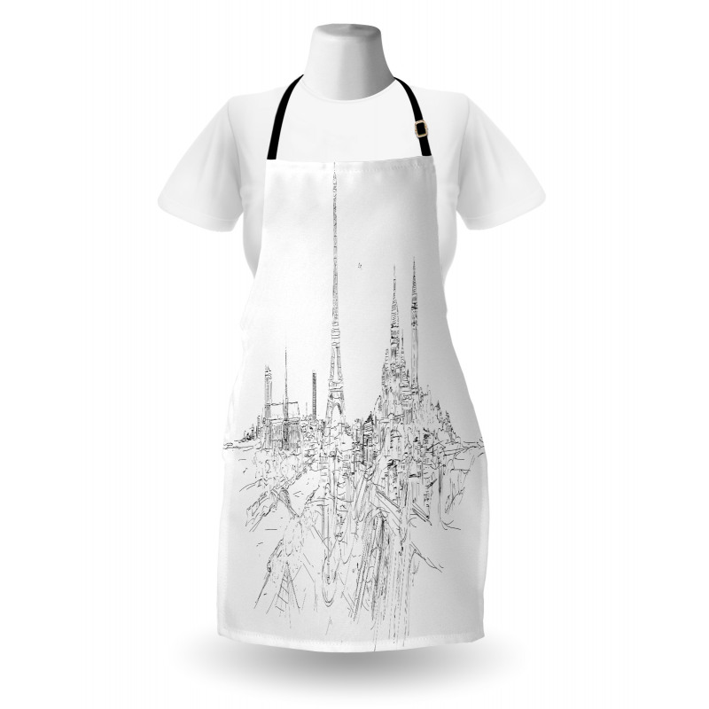 Cityscape Art Apron