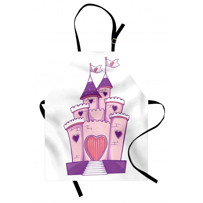 Cheerful Dreamy Fortress Apron