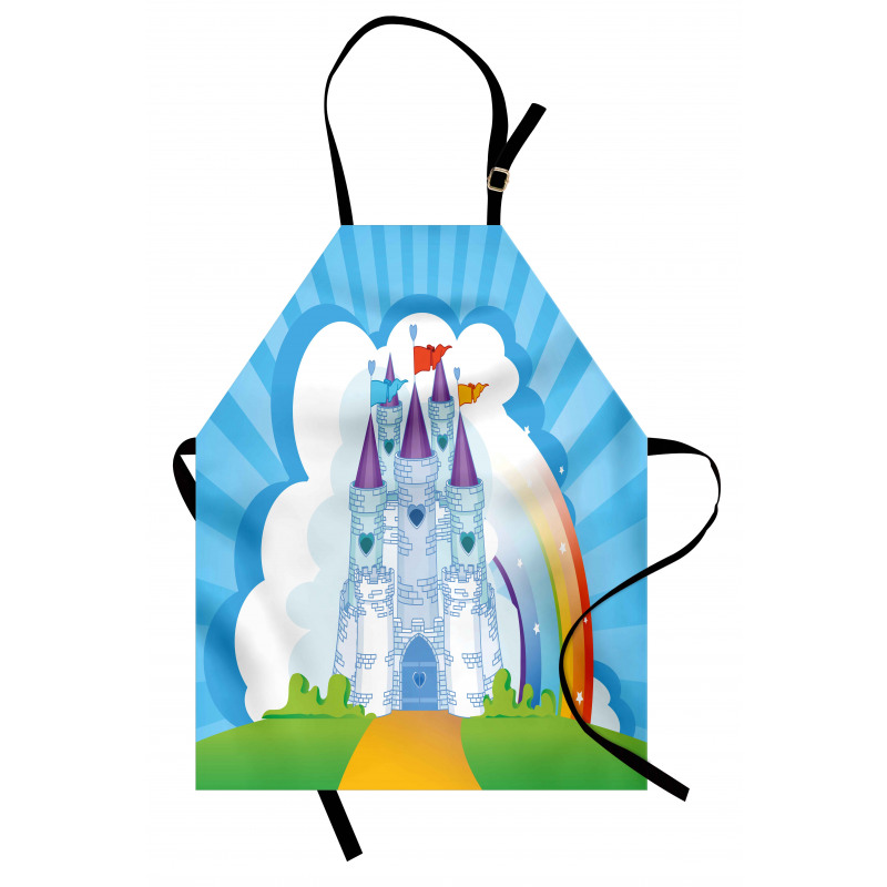 Rainbow Fortress Princess Apron